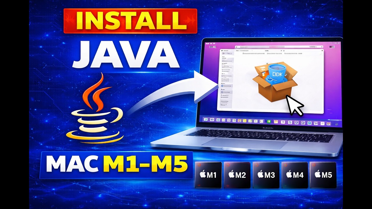 How to Install Java on Mac (M1/M2/M3/M4/M5) | Step-by-Step Guide - YouTube
