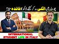Italy Settlement Success Story of Usama in 3-4 Lac PKR | Life in Genova, Student Job & Fee Waiver