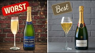 11 Famous Champagne Brands Ranked Worst to Best