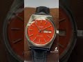 Rare omega watch with orange dial #clockrepairs #watch # Omega