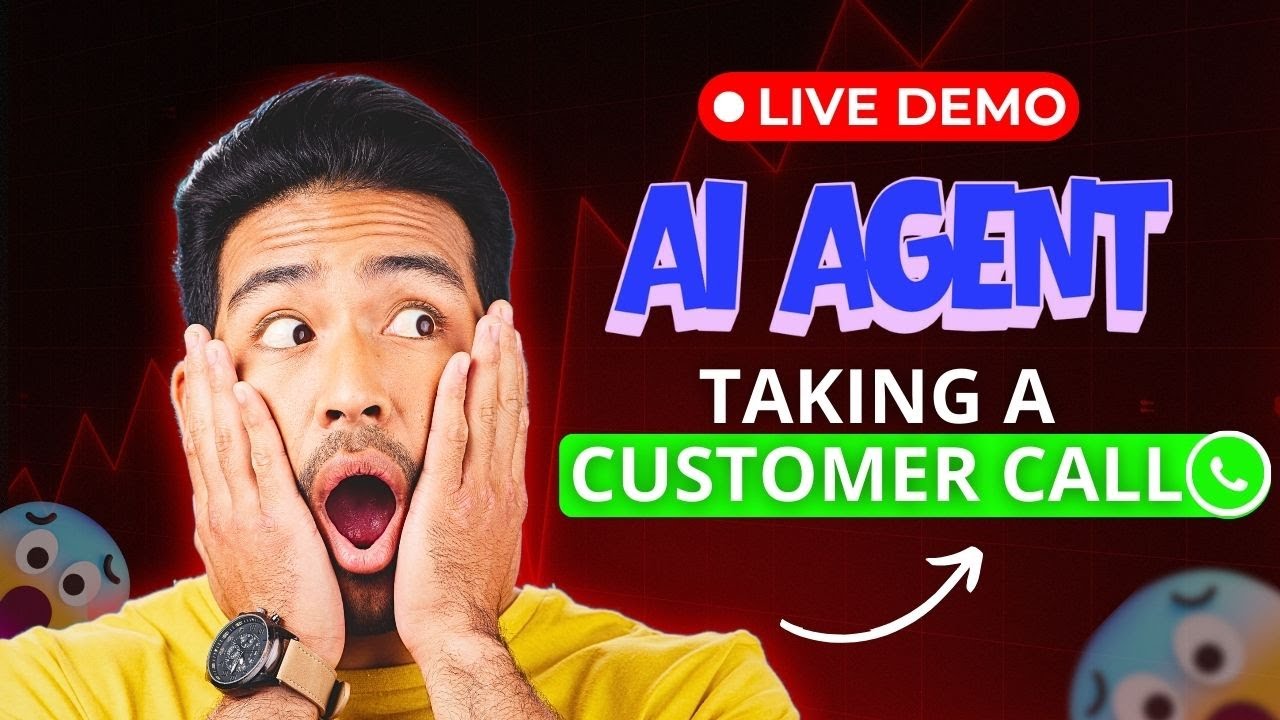 Live Demo! AI Agent Taking A Customer Call | See It Work In Real Time # ...