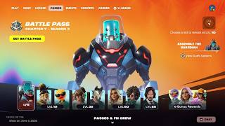 Fortnite Chapter 7 Season 3 Full Battle Pass Showcase