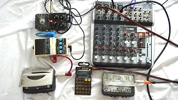 Dark Ambient Techno : Tape Loops, PO-24, and Effect Pedals