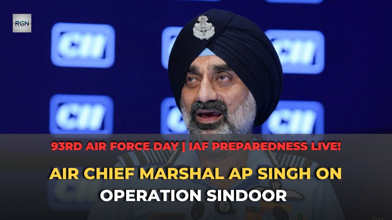 LIVE: 93rd Air Force Day | IAF Preparedness & Operation Sindoor