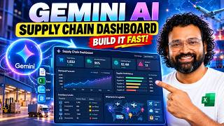 Gemini AI for Supply Chain: Build an Executive Dashboard from Excel Data Fast Guide