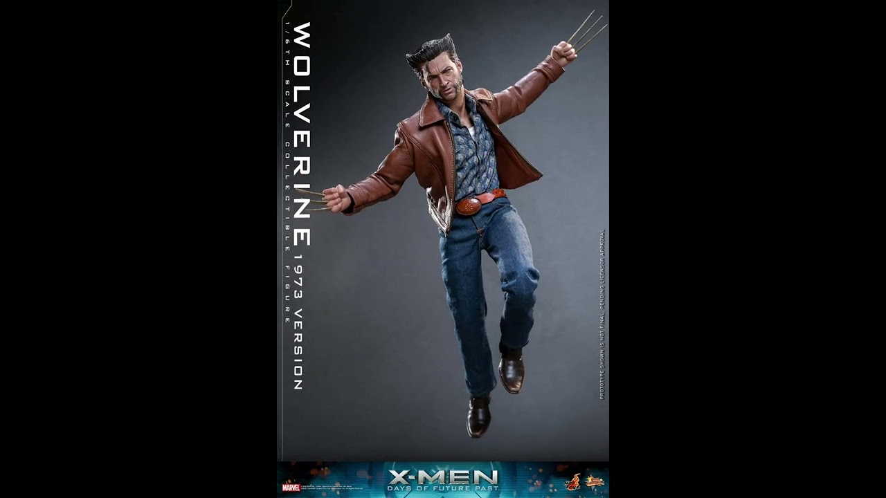 Hottoys X-Men Wolverine 1973 version🐺HT X战警金剛狼（狼叔）1973