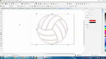Corel Draw Tips & Tricks Volleyball make line thicker