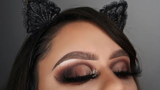 39S Such A Gem Morphe Palette Neutral Matte Cut Crease With Glitter Highlight