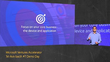 Microsoft Ventures TLV Demoday Batch #7- Axonize