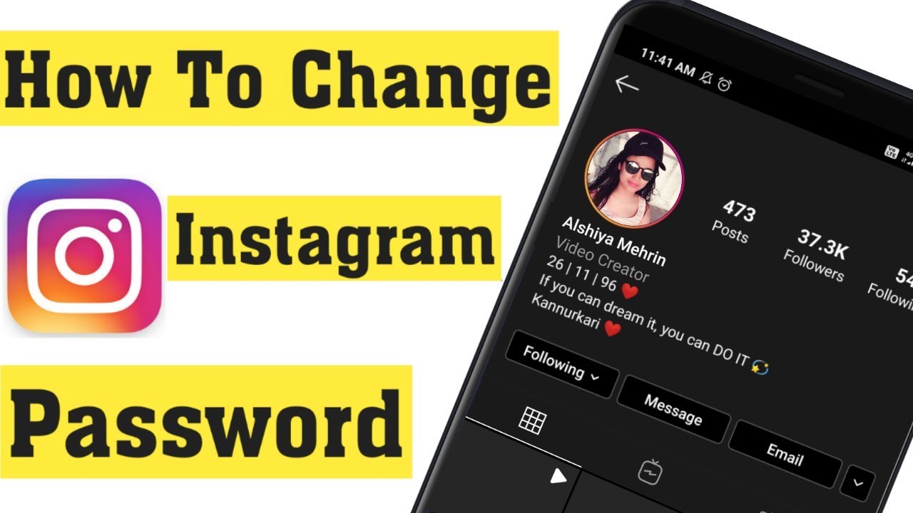 How To Change Instagram Password 2020