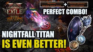COMBO PERFEITO! Twisted Empyrean + NightFall é INSANO! Titan Build PoE 2 0.5 RotA