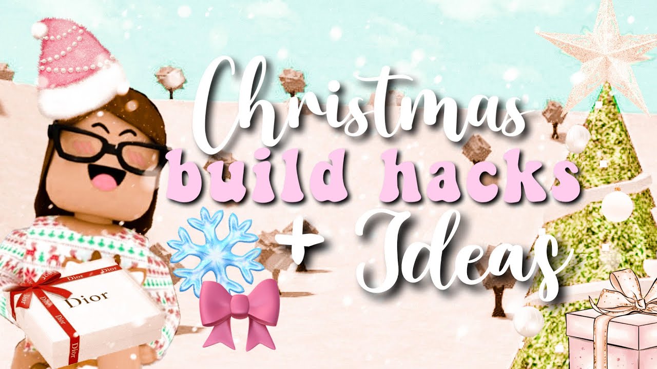 Bloxburg CHRISTMAS Building Hacks + Tips 2022 ROBLOX YouTube