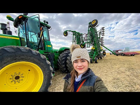 First Day of Seeding 2021!  Montana.