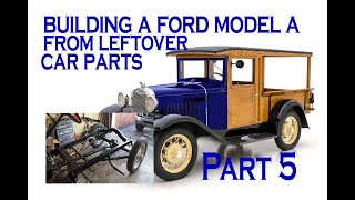 Building a 1930 Ford Model A Huckster Part 5 Frame Cleaning, Etching, and Coating With KBS Coatings