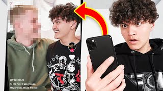 Reacting to TikToks About Me (CAUGHT WITH BOYFRIEND) Update