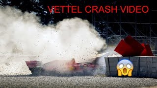 F1 2019 VETTEL CRASH IN TESTING Test 2, Day 2 | F1 Testing 2019 Vettel CRASH!