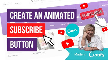 How to Create an Animated Subscribe Button in Canva