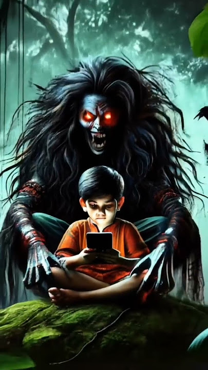 Kya aapke bache bhi #mobile dekhte hain.. #bhoot #ghost#horror_effect #subscribemychannel 😰😰🫥