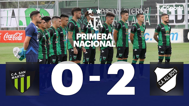 San Martín (SJ) 0-2 All Boys | Primera Nacional