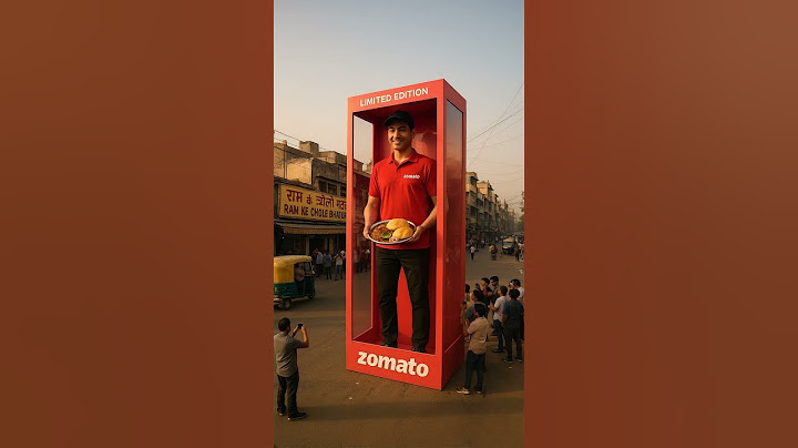 What if your food delivery came in a collector's box? #zomato  #cholebhaturestreetfood  #delhifood