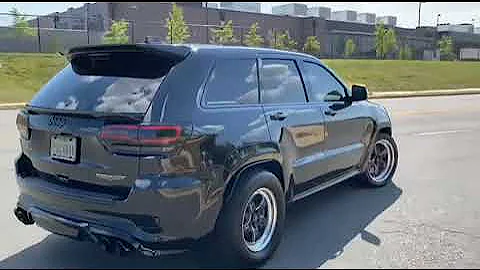 1000HP 🔥 Jeep Trackhawk Launch 0-60 in 2.4 seconds 🔥