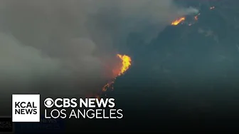 Mt. Baldy under evacuation order as Bridge Fire grows to nearly 3,000 acres thumbnail