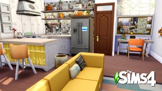 A tiny apartment for an interior designer | The Sims 4: Speed build (NO CC)