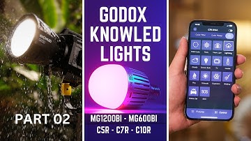 Part 02 | #godox Knowled #lights Launch | MG1200Bi - MG600Bi - C5R - C7R - C10R | #SICAdops