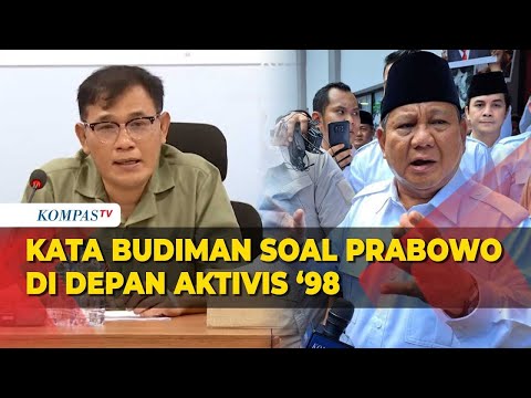 Budiman Sudjatmiko soal Prabowo Subianto di Depan Aktivis dan Korban Penculikan Era 98