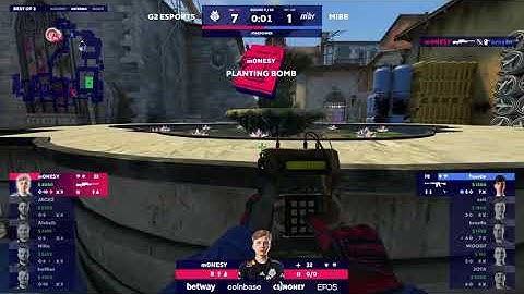 CS:GO - This KID is NUTS!? (m0NESY INSANE 1v4)