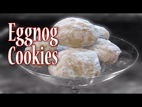 Eggnog Cookies