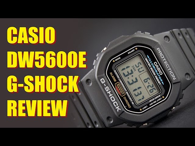 Casio G-Shock DW-5600E Review: What Does It Take to Destroy a G