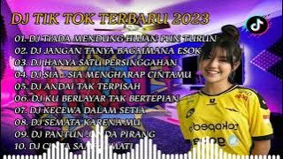 DJ TIK TOK TERBARU 2023 DJ TIADA MENDUNG HUJAN PUN TURUN X DJ JANGAN TANYA BAGAIMANA ESOK