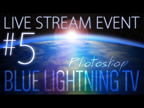 Live Stream with Marty Geller from Blue Lightning TV Photoshop! Tuesday, Aug  @ : PM EDT (NY)