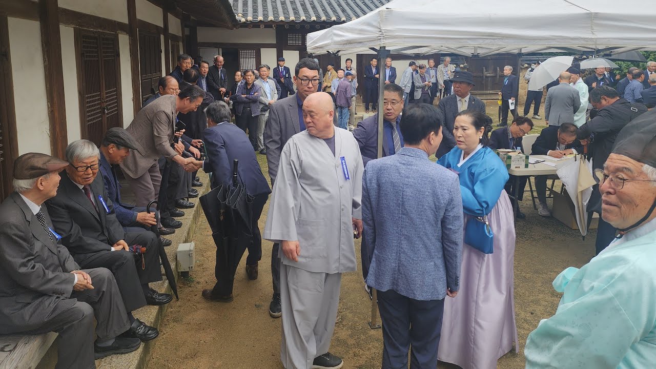 조선왕릉 제향 – 선릉(宣陵) 기신제향 전 재실 풍경