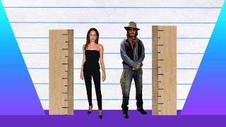 How Much Taller? - Angelina Jolie vs Johnny Depp!