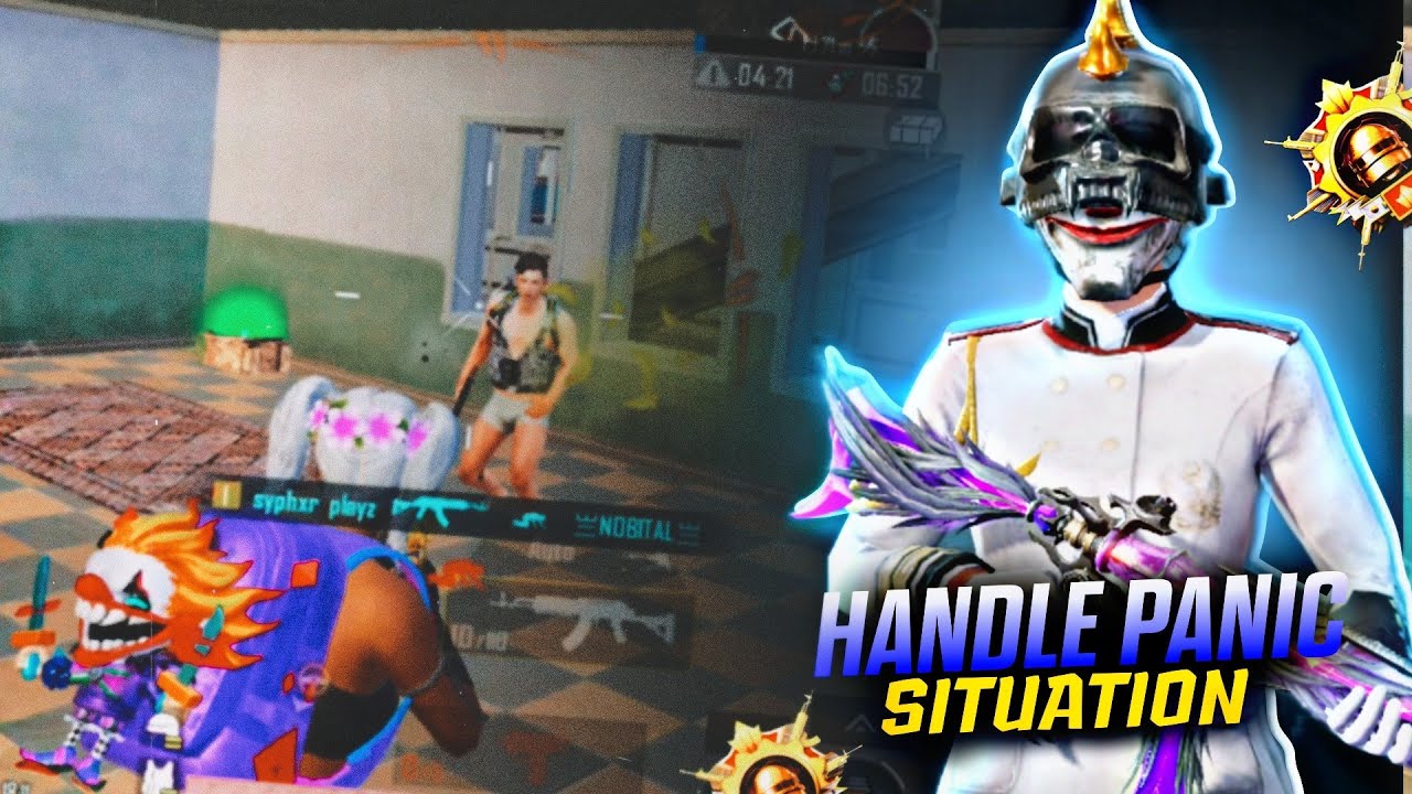 How🥵!! I Handle These Situations Without Panic | 1V4 Clutches Fight ...
