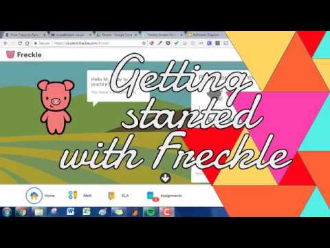 Getting started with Freckle - WeGoTech - YouTube