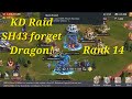 King of avalon kingdom raid sh43 forget dragon  db 7 battle  rank 14