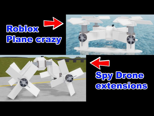 Roblox Plane Crazy Spy Drone Extensions By Cax - roblox plane crazy jet