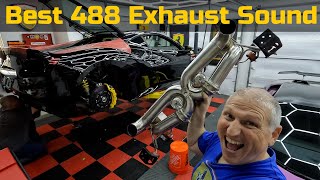 EPIC Ferrari 488 Kline Inconel Exhaust Installation and Sound