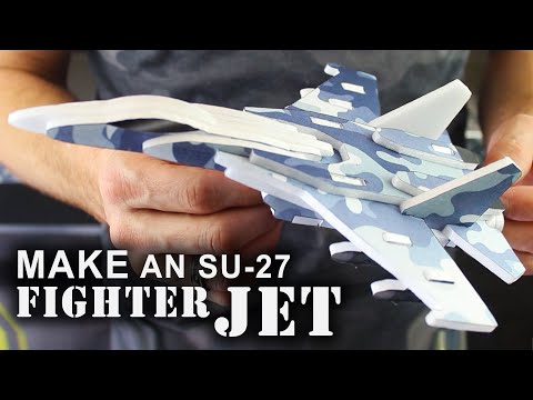 How To Make 3D Foam Fighter Jets