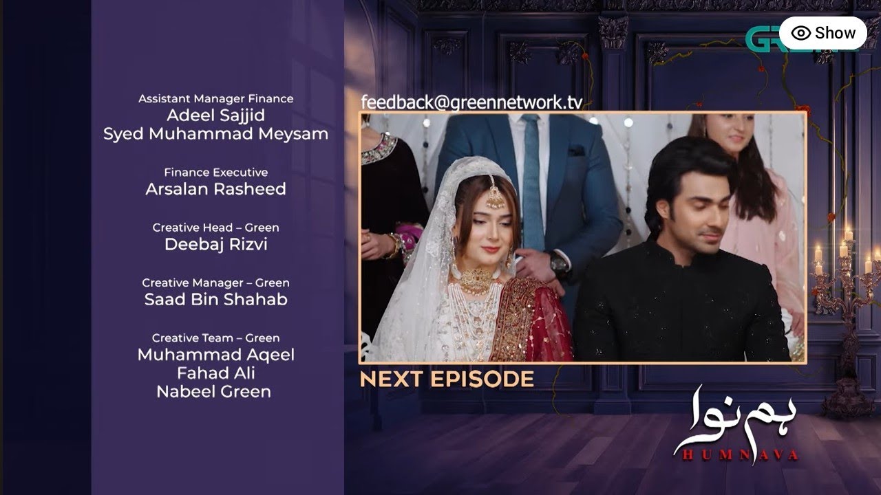 Humnava episode 20 teaser|Humnava episode 20 promo|Green TV Drama