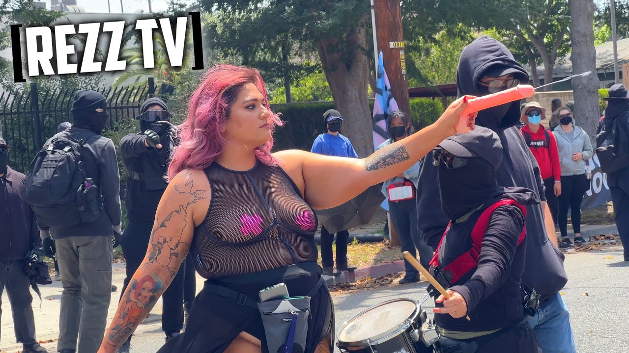 Roe v Wade SHOWDOWN: ANTIFA And Patriots CLASH At Planned Parenthood Riverside