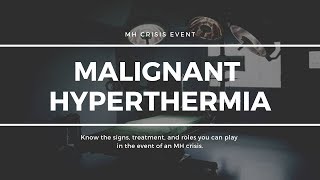 Malignant Hyperthermia by Surgical Tech Tips 35,855 views 5 years ago 13 minutes, 17 seconds