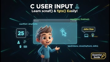 Learn User Input in C | Reading Numbers, Characters, and Strings