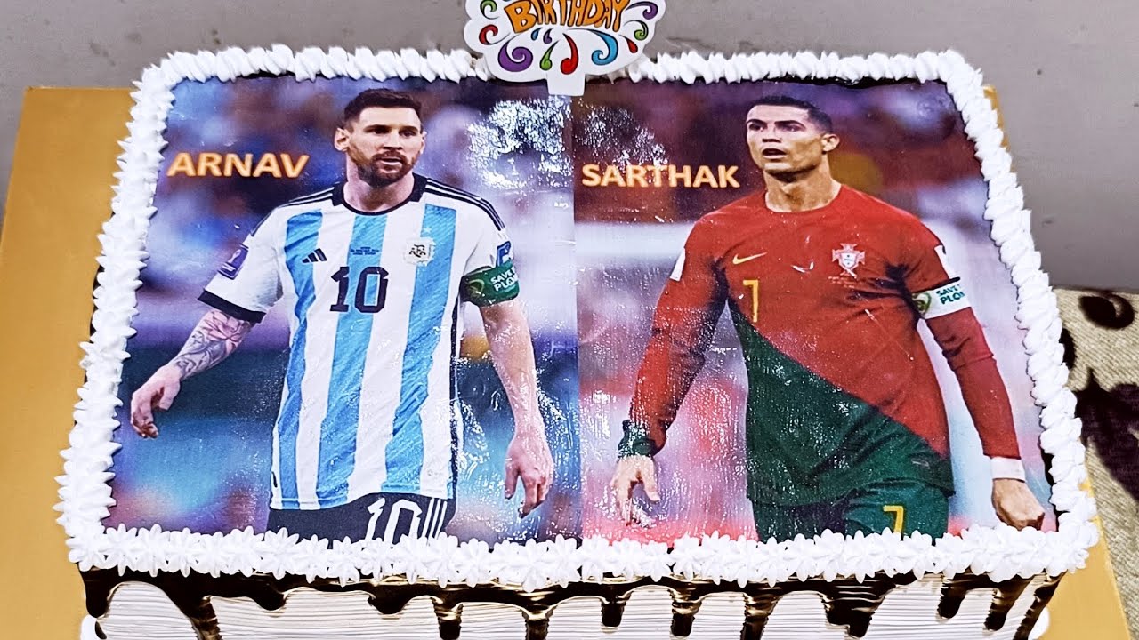Ripped Cristiano Ronaldo scoffs a football cake in his tiny boxers.. but  fans see right through it | The US Sun