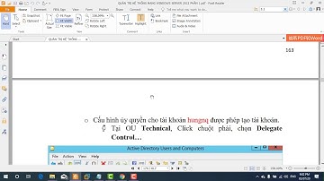 [Lab 3.2] Tạo OU, Group, User và cấu hình ủy quyền quản trị OU trên Domain Controller