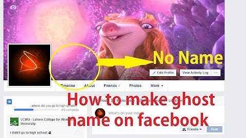 trick to make ghost name on facebook id clickable worked 100%  2018