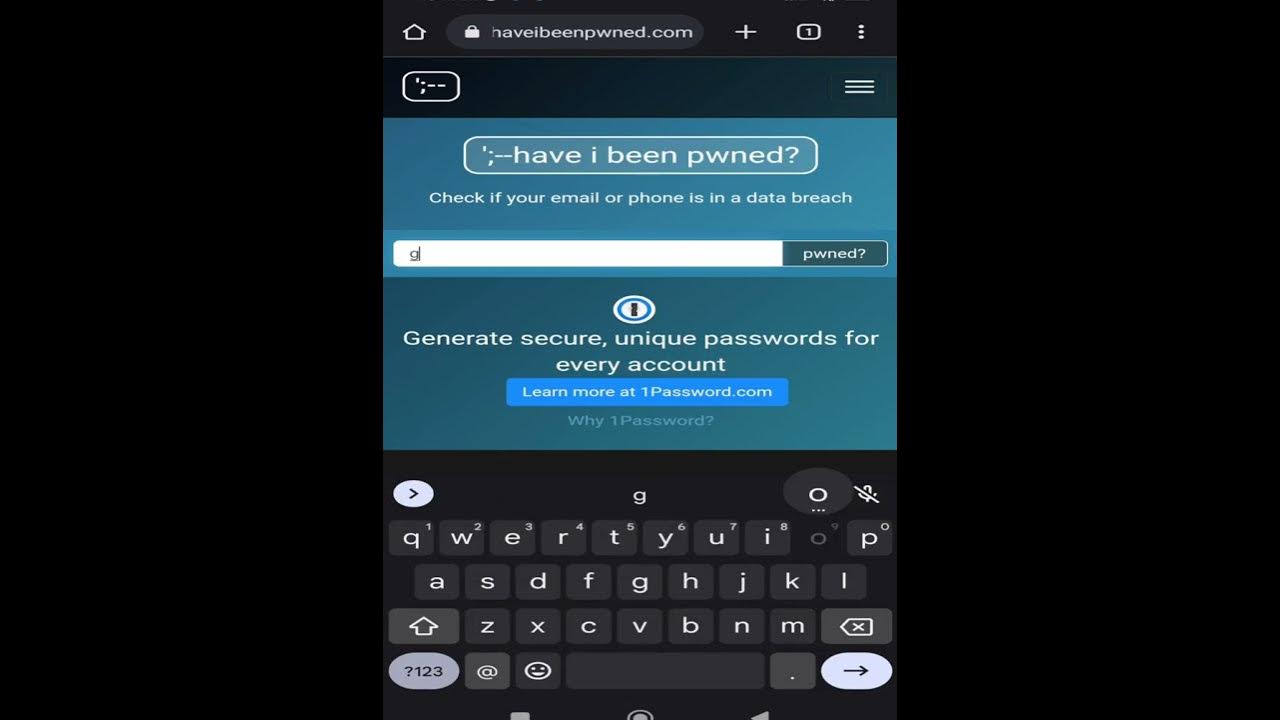have i been pwned your EmailID is part of data breach ? shorts shortsfeed shortsvideo 